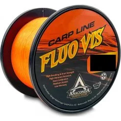 Anaconda Fluovis Carp Line 0,30 Mm 7,6 Kg 1200 Meter Orange