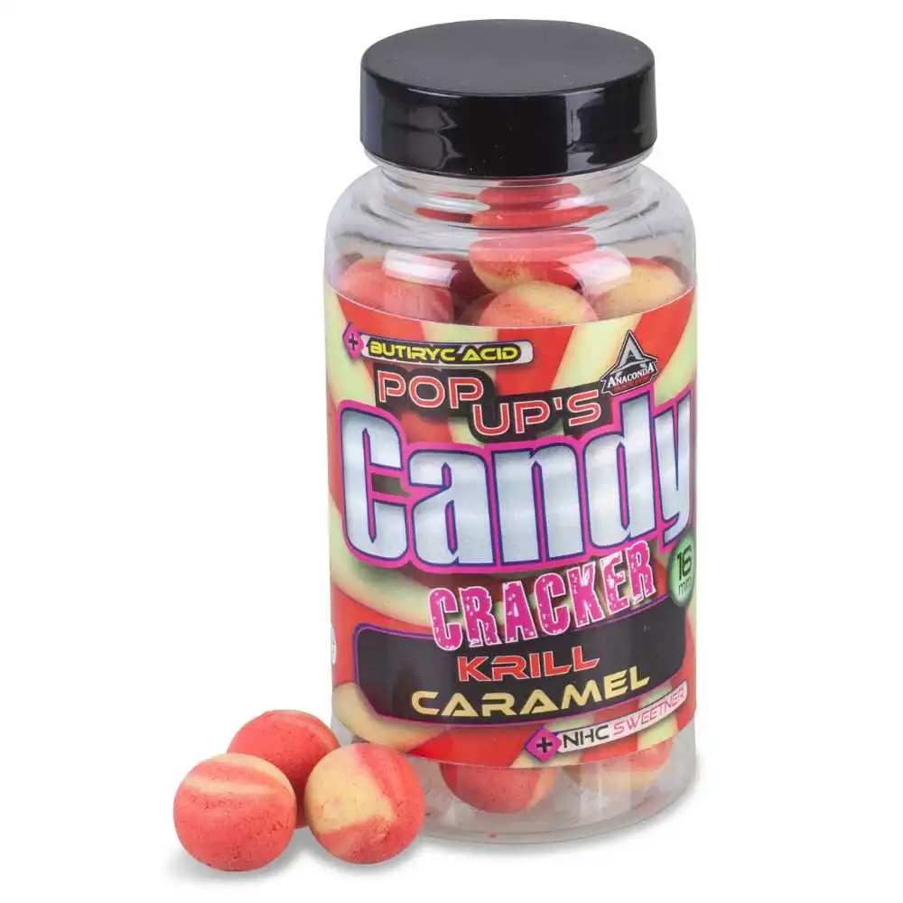 Anaconda Candy Cracker Pop Up's Krill Caramel 14 Mm 3 Anaconda Candy Cracker Pop Up's Krill Caramel 14 Mm