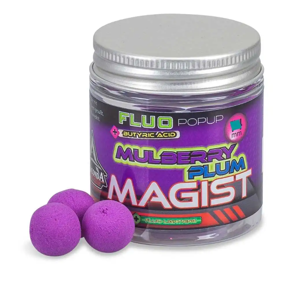 Anaconda Magist Mini Fluo Pop Up´s Mulberry Plum 12 Mm 3 Anaconda Magist Mini Fluo Pop Up´s Mulberry Plum 12 Mm