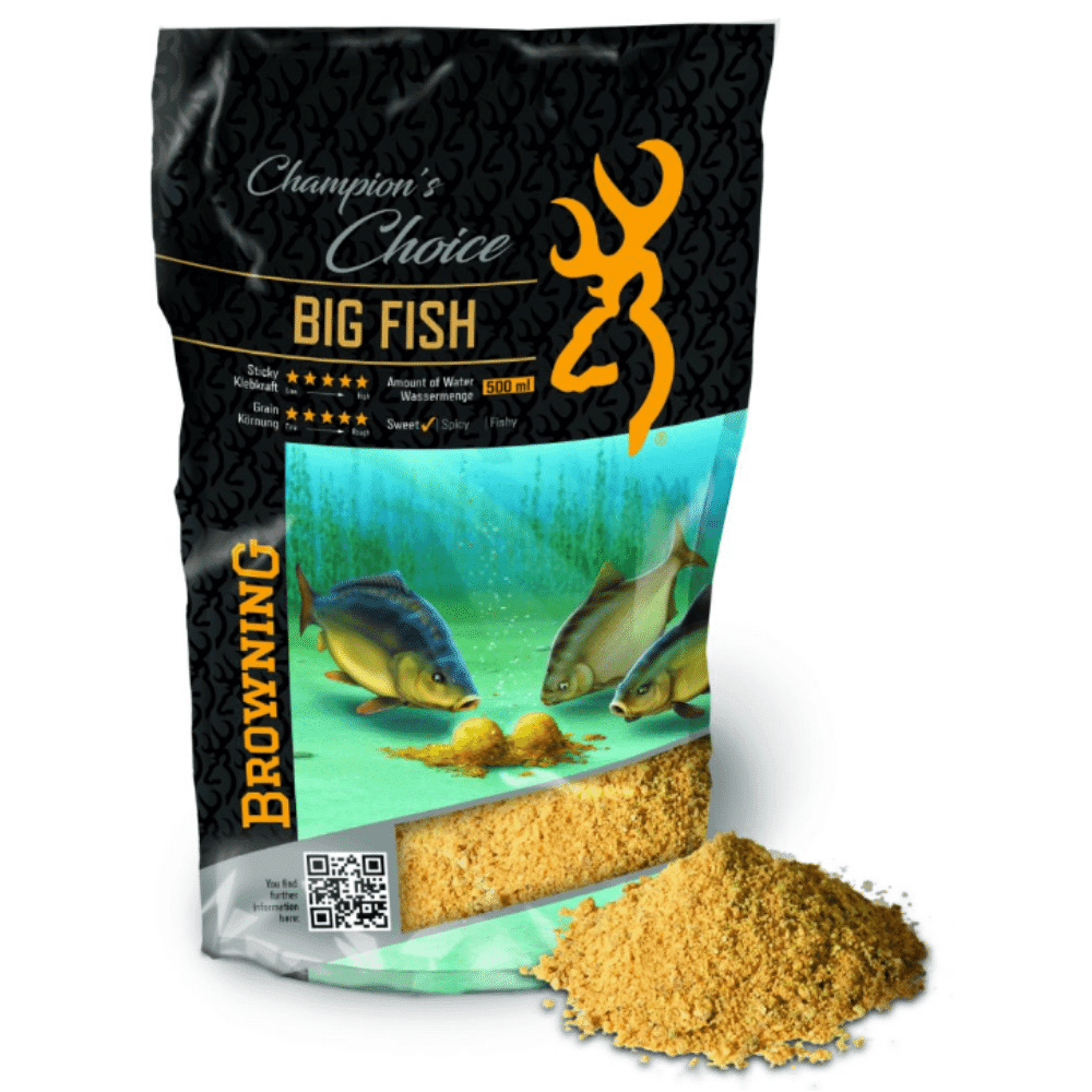 Browning Grundfutter Big Fish 1 Kg 3 Browning Grundfutter Big Fish 1 Kg