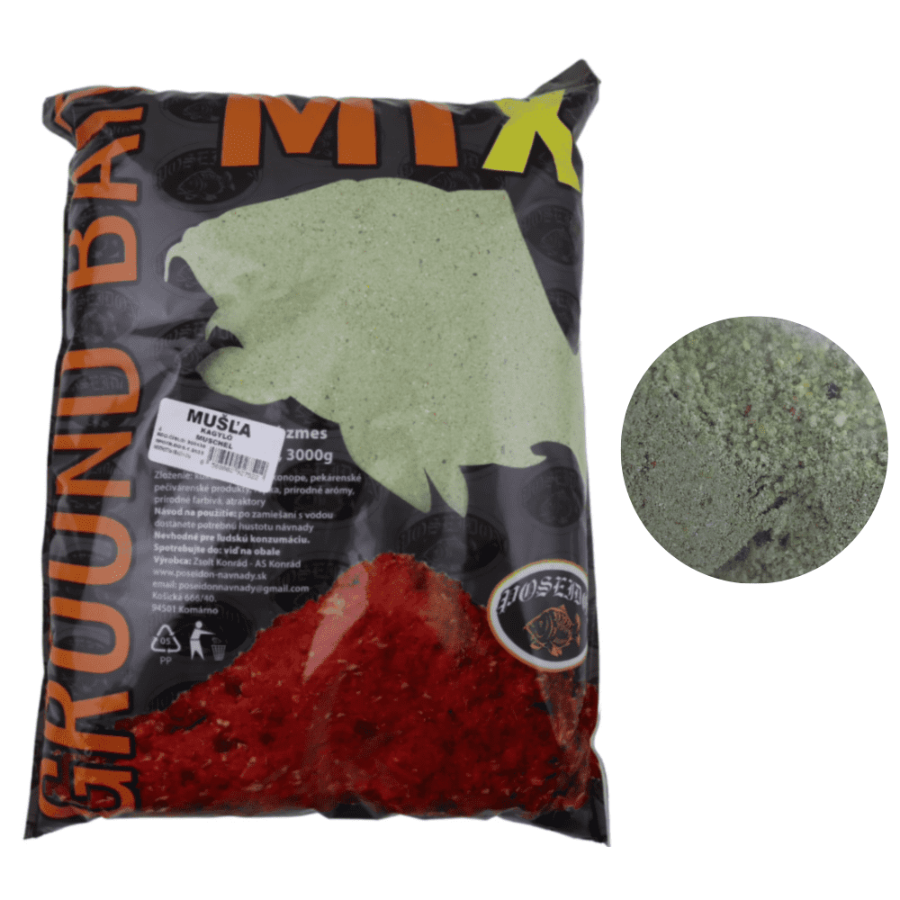 Herr Der Gewässer Poseidon Groundbait Mix Muschel 2 Kg 3 Herr Der Gewässer Poseidon Groundbait Mix Muschel 2 Kg