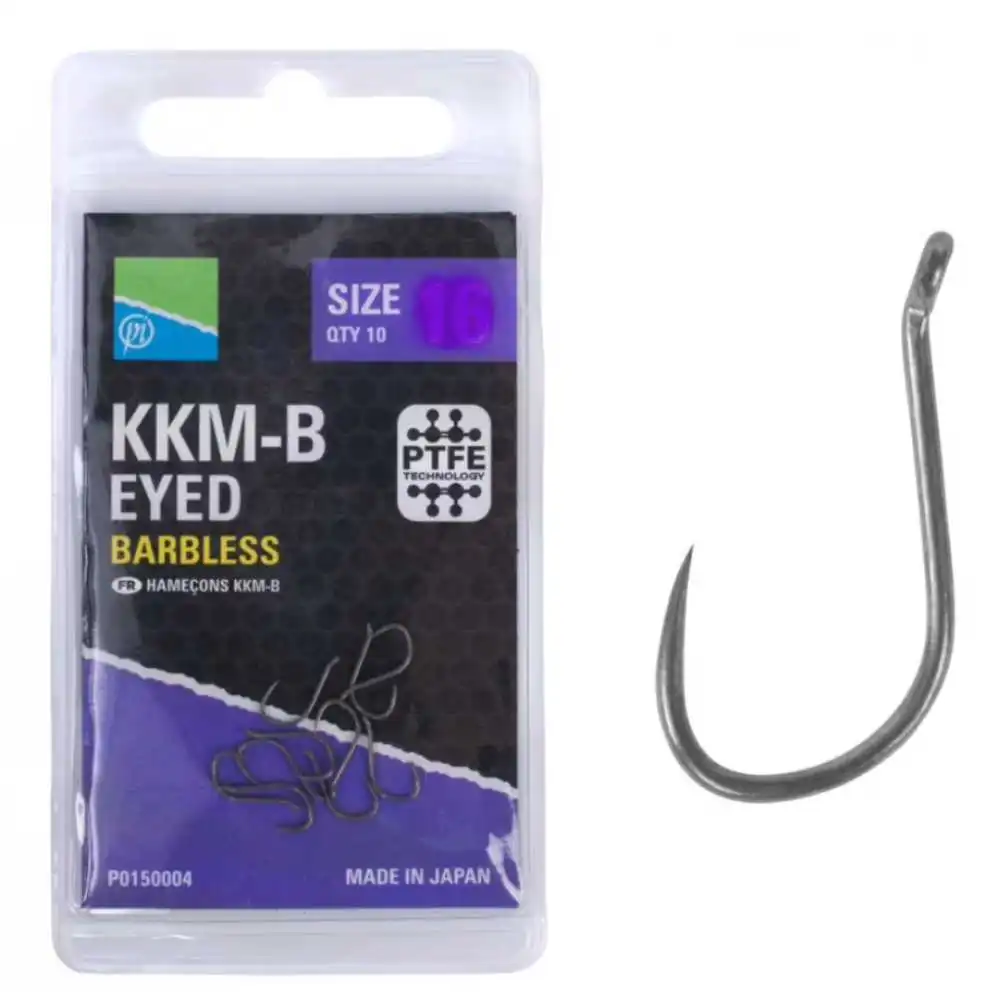 Preston KKM-B Haken Größe 18 10 Stück 3 Preston KKM-B Haken Größe 18 10 Stück