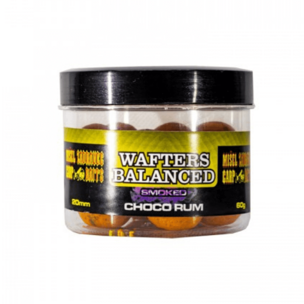 Zadravec Baits Wafters Balanced Smoked Choco Rum 20 Mm 60 G 3 Zadravec Baits Wafters Balanced Smoked Choco Rum 20 Mm 60 G