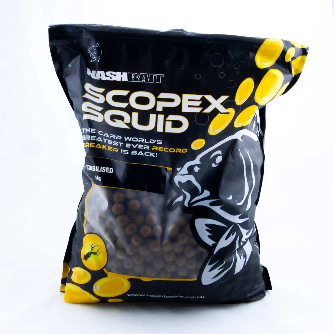 Nash Bait Scopex Squid Boilies 5kg Mit 15mm 3 Nash Bait Scopex Squid Boilies 5kg Mit 15mm