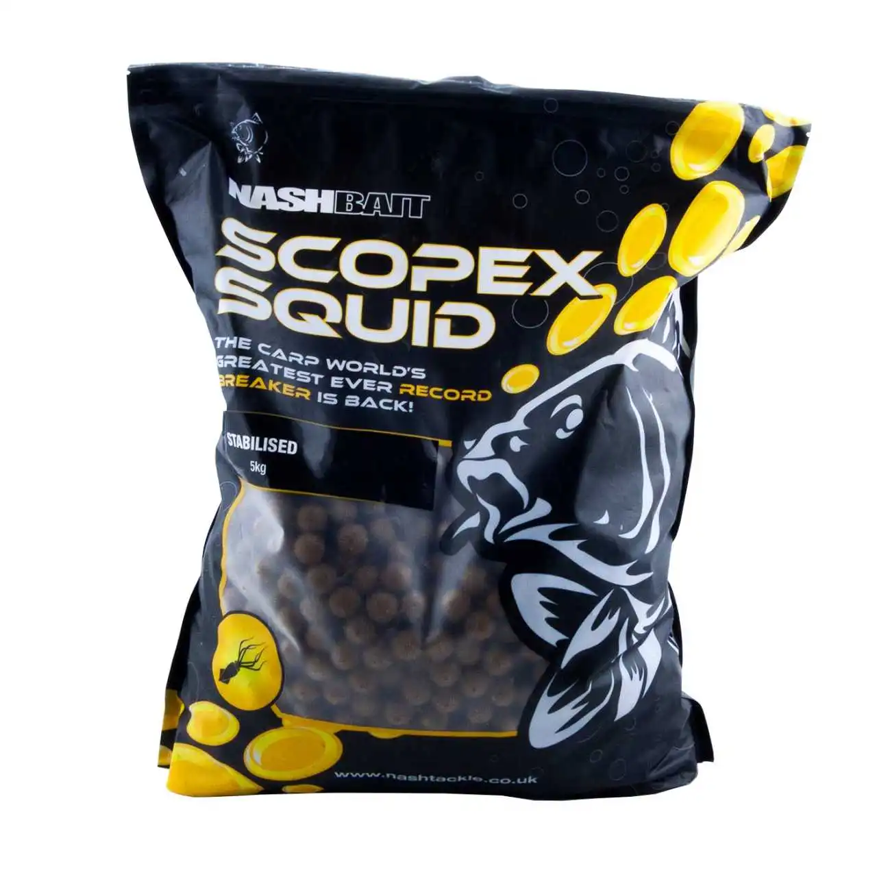 Nash Bait Scopex Squid Boilies 5kg 24mm 3 Nash Bait Scopex Squid Boilies 5kg 24mm