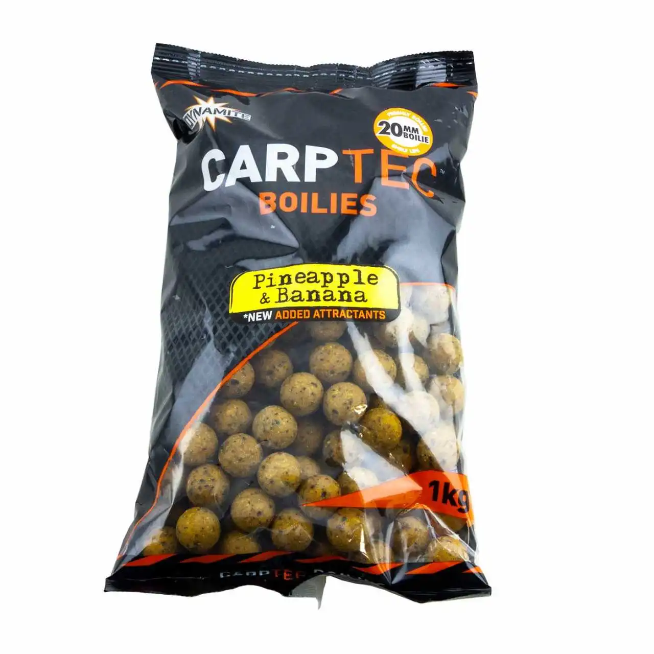 Dynamite Baits CarpTec Boilies 20mm 1kg Pineapple Banana 3 Dynamite Baits CarpTec Boilies 20mm 1kg Pineapple Banana