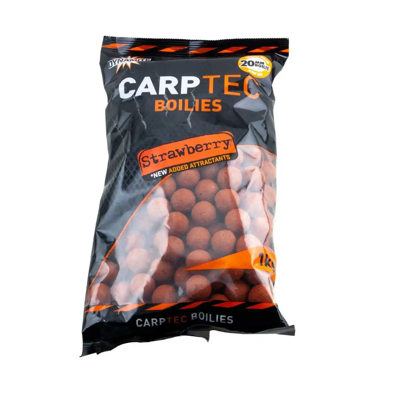 Dynamite Baits CarpTec Boilies 20mm 1kg Strawberry 3 Dynamite Baits CarpTec Boilies 20mm 1kg Strawberry