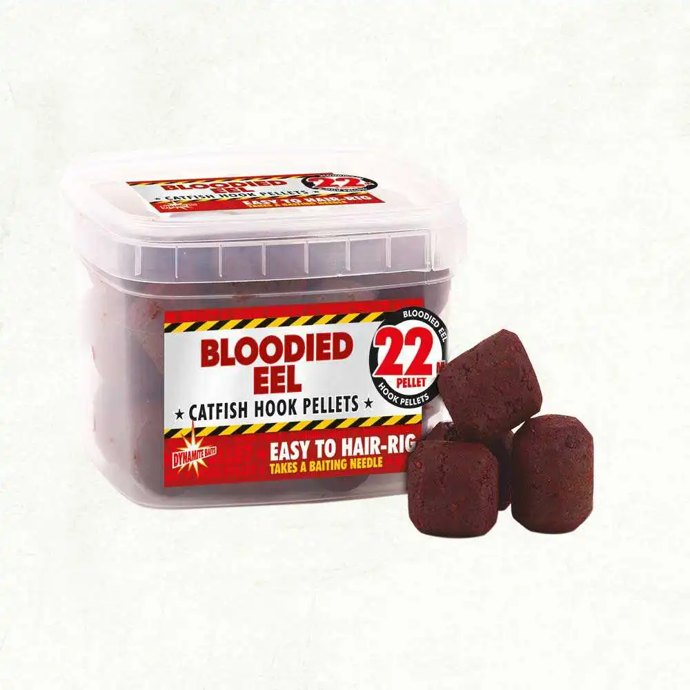 Dynamite Baits Catfish Carp Hook Pellets Bloodied Eel 22mm 3 Dynamite Baits Catfish Carp Hook Pellets Bloodied Eel 22mm