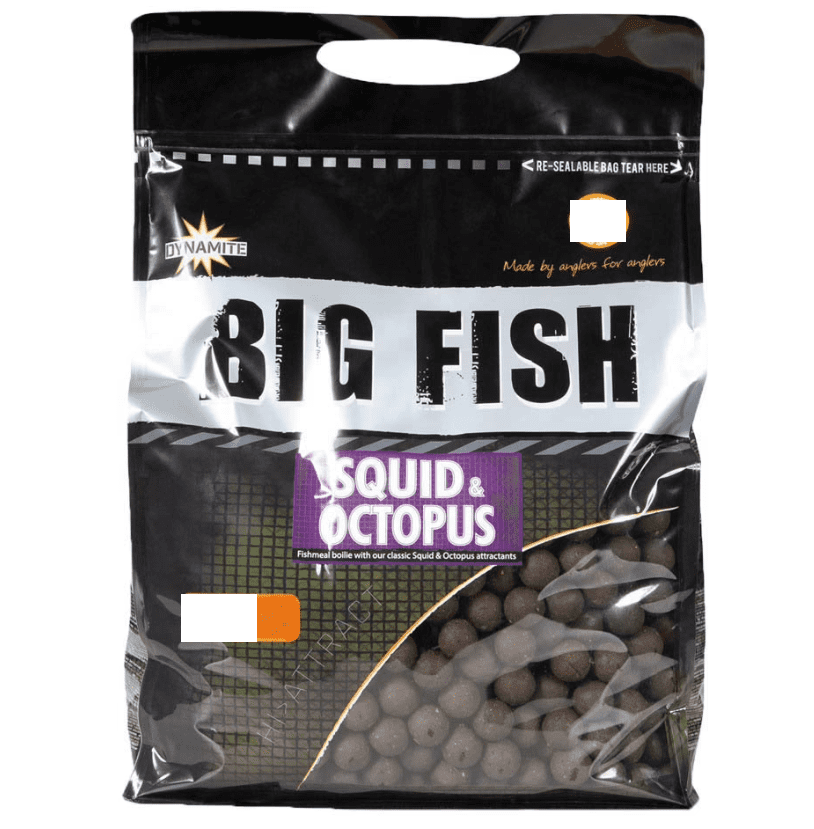 Dynamite Baits Hi Attract Squid & Octopus Boilies 1kg 3 Dynamite Baits Hi Attract Squid & Octopus Boilies 1kg