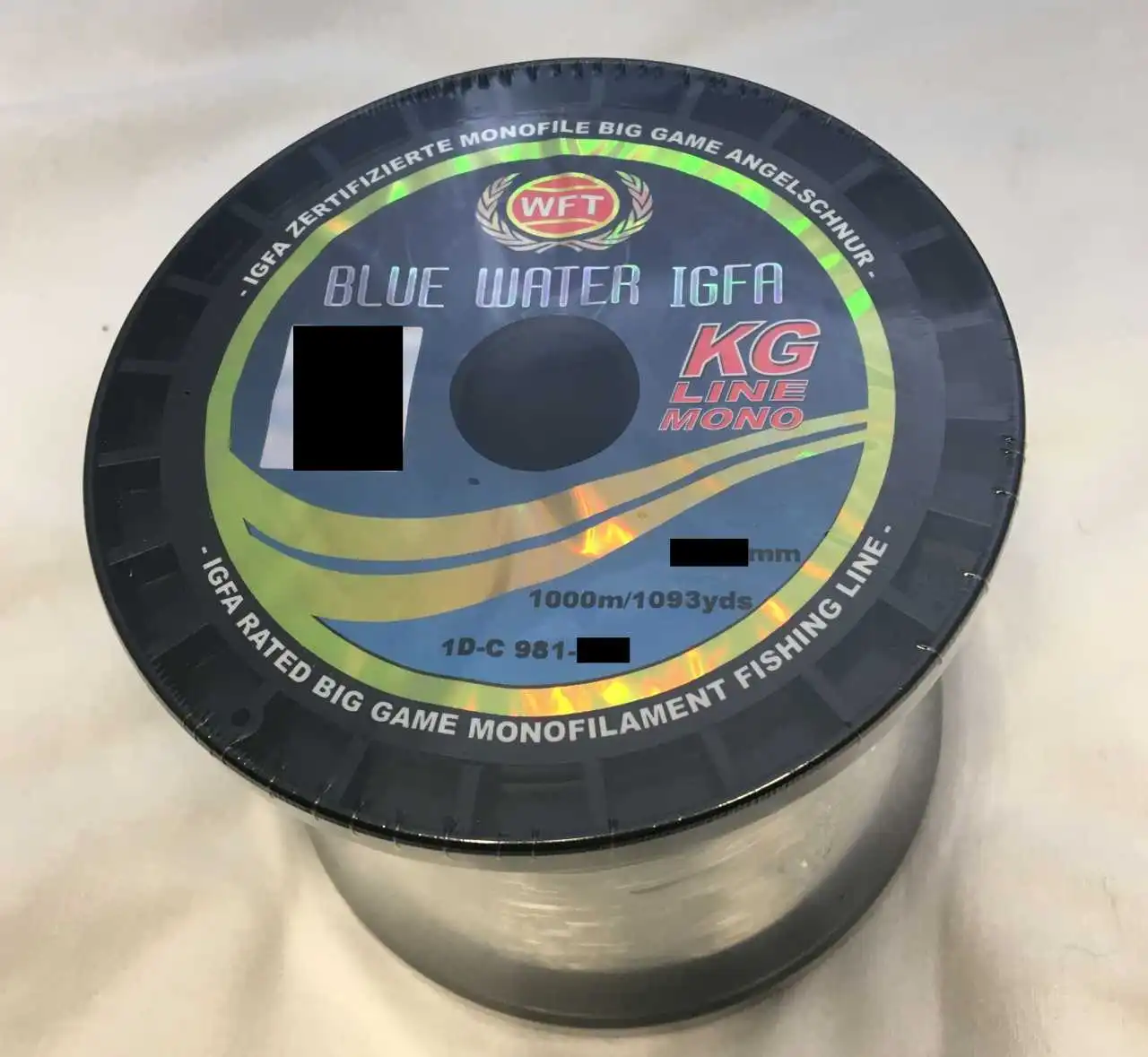 WFT Blue Water IGFA KG Mono 0,48 Mm 15 Kg 1000 Meter Clear 3 WFT Blue Water IGFA KG Mono 0,48 Mm 15 Kg 1000 Meter Clear