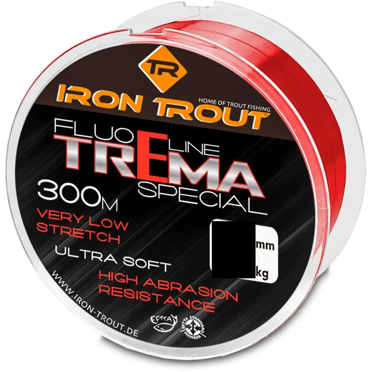 Iron Trout Trema Special 0,18 Mm 2,70 Kg 300 Meter Fluo Red 3 Iron Trout Trema Special 0,18 Mm 2,70 Kg 300 Meter Fluo Red