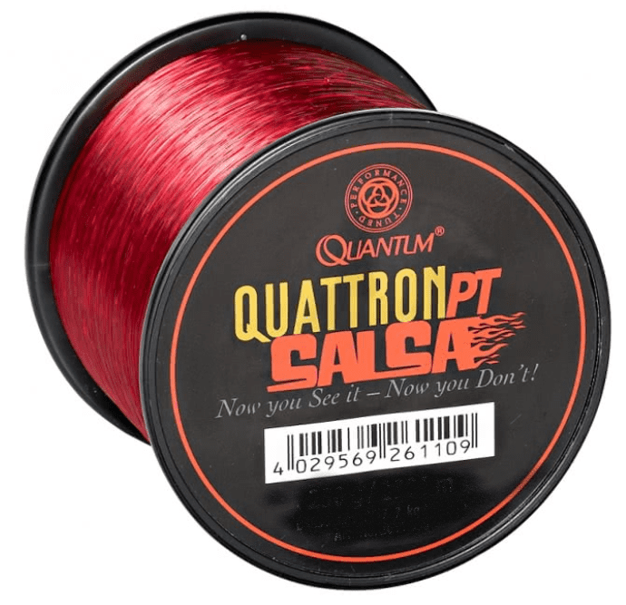 Quantum Quattron Salsa 0,22 Mm 4,50 Kg 3000 Meter Transparent Rot 3 Quantum Quattron Salsa 0,22 Mm 4,50 Kg 3000 Meter Transparent Rot