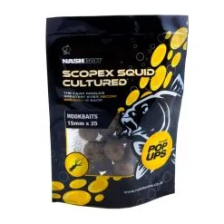 Nash Bait Scopex Squid Cultured Pop Ups 15mm