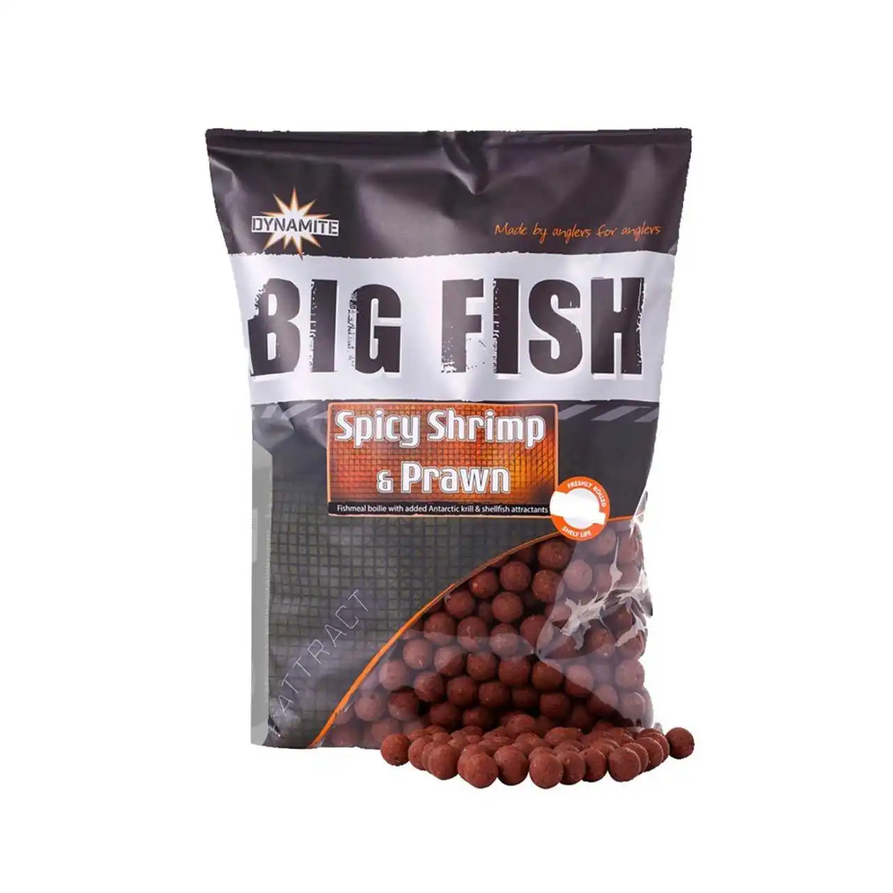 Dynamite Baits Boilies Spicy Shrimp & Prawn 1,8kg 15mm 3 Dynamite Baits Boilies Spicy Shrimp & Prawn 1,8kg 15mm