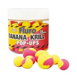 Dynamite Baits Two Tone Pop Ups Banana & Krill 15mm 1 Dose